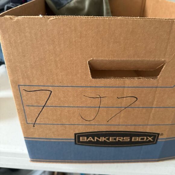 NWT Mossimo Blue Tribal Print Button Up Shirt Men’s Size Large Athletic Fit - Picture 10 of 10